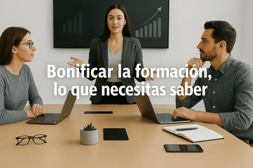 Bonificar la formación