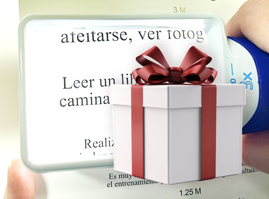 Regalos útiles y significativos para personas con baja visión.