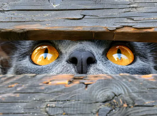 ¿Por qué los gatos y los búhos ven tan bien en la oscuridad?