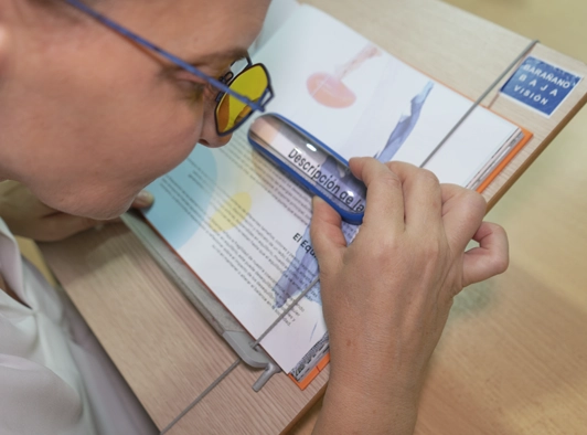 La Baja Visión. Definición, ayudas y formación.